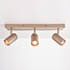 Spot de plafond Tivo avec 3 spots orientables - beige sable