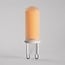 Spot LED G9 dimmable, verre mat 4,2 watts (2700K)