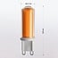 Spot LED G9 dimmable, verre transparent 4,2 watts (2000K)