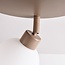 Plafonnier Zano avec 3 points lumineux orientables - beige sable avec verre blanc laiteux