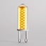 Spot LED G9 3 niveaux, verre transparent 4,2 watts