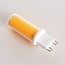 Spot LED G9 3 niveaux, verre transparent 2,2 watts