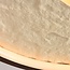 Plafonnier dimmable à 3 étapes Cercul avec LED intégrée et effet pierre beige - aspect noyer