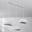 Suspension 3 lumières Wabi Sabi Shibui - motif pierre blanche