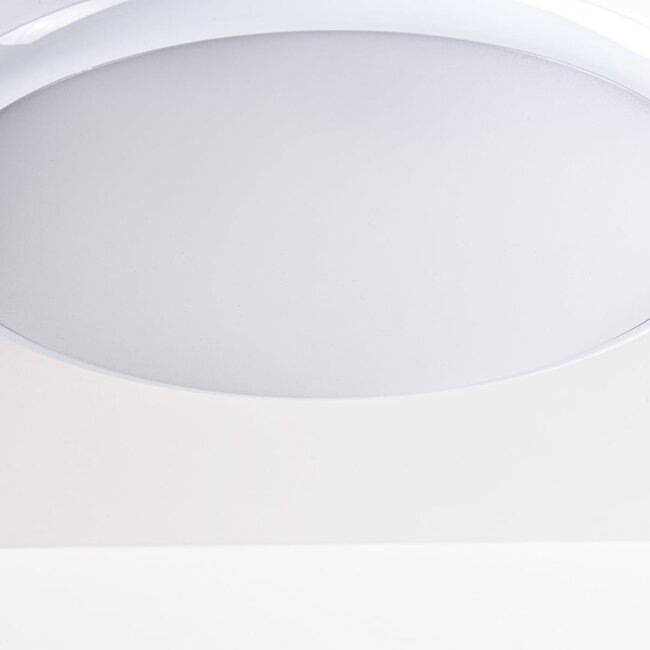 Plafonnier avec bloc d'alimentation de secours et commutateur CCT 3000K/4000K/6500K