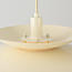 Suspension Alvra en beige brillant