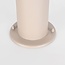 Lampadaire d'extérieur Penn avec verre transparent - beige