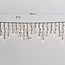 Guirlande de stalactites raccordable | dès 3 m, 114 LED | blanc chaud | caoutchouc