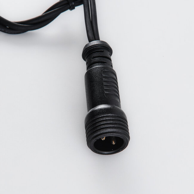 Guirlandes stalactite connectables | à partir de 3 mètres | 114 LEDs | blanc chaud avec clignotement | caoutchouc