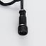 Rideau lumineux raccordable noir | 2 m | 300 LED | 2200K scintillant | caoutchouc