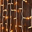 Rideau lumineux raccordable blanc | 2 m | 300 LED | 2200K | caoutchouc