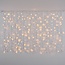 Rideau lumineux reliable blanc | à partir de 2 mètres | 300 LEDs | 2200K extra blanc chaud | caoutchouc