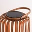 Lanterne solaire Solari aspect bambou - rechargeable et dimmable