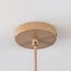 Suspension Roses en bambou tressé - marron