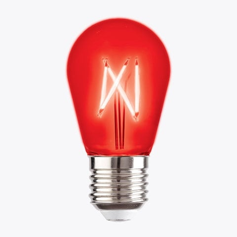 Ampoules LED colorées pour guirlande guinguette
