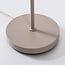 Lampadaire Kodee beige avec verre ambré