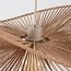 Suspension Janah avec abat-jours en papier tressés à la main - beige