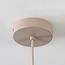 Suspension Janah avec abat-jours en papier tressés à la main - beige