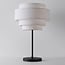 Lampe à poser Masa avec abat-jour en lin à quatre étages
