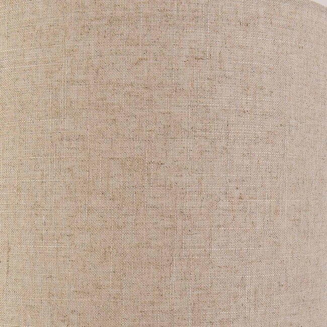 Lampadaire Santer en lin beige