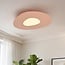 Plafonnier Felora en beige chaud avec forme organique