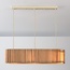 Suspension Hema avec abat-jour en bois - naturel