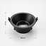 Spot encastré inclinable rond noir - Rae