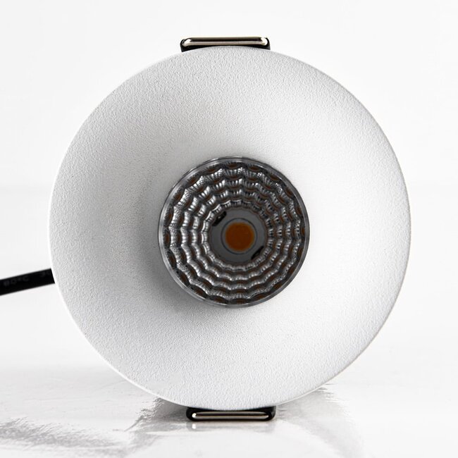 Spot encastré 9W Meya avec anneau 2 - blanc
