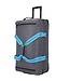 Decent Sport-Line Trolley Blauw-Grijs Double Loader Wieltas 95 Liter