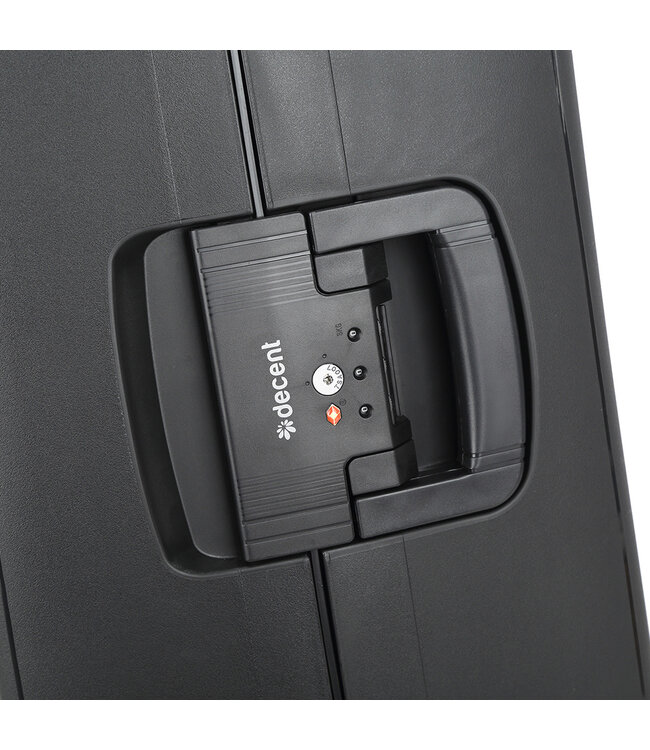 Decent Axiss Fix Medium koffer Zwart 68X47,5X29 CM