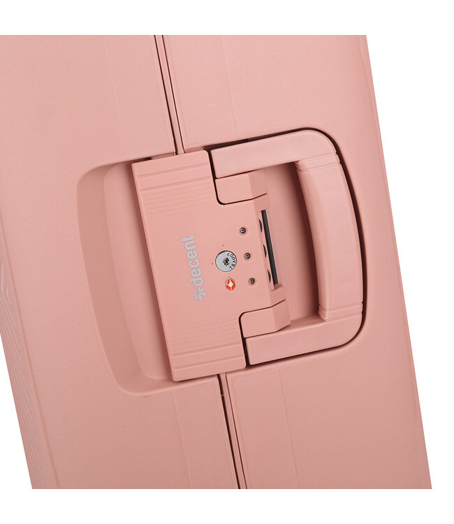 Decent Decent Axiss-Fix Grande Valise Rose 80L 68x47x29cm
