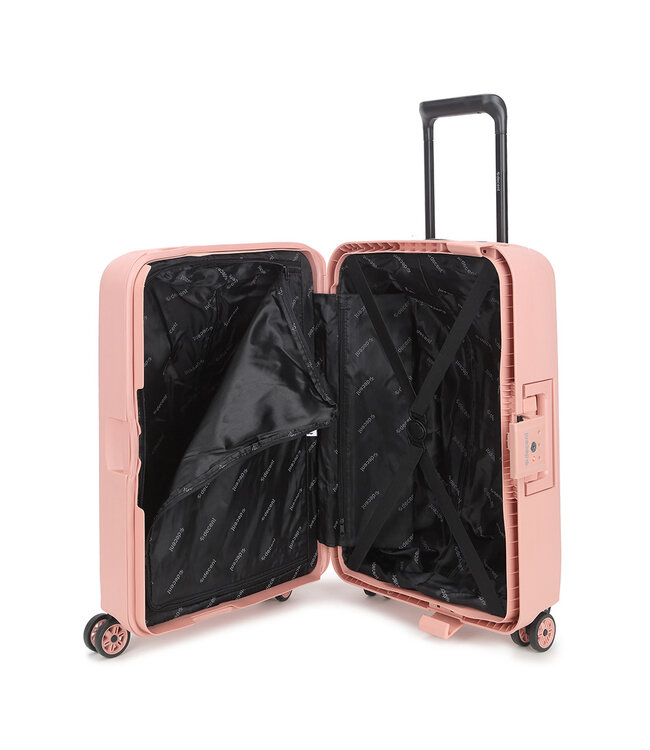 Decent Axiss Fix Handbagage koffer Lichtroze 55X37X23 CM