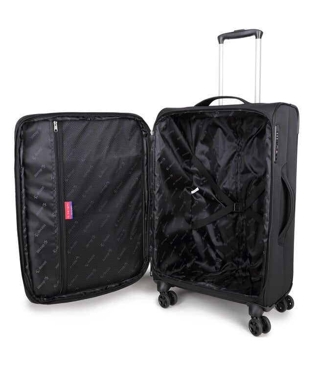 Decent D-Upright Kofferset Zwart