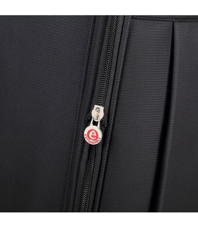 Decent D-Upright Medium koffer Zwart 66X40X27 CM