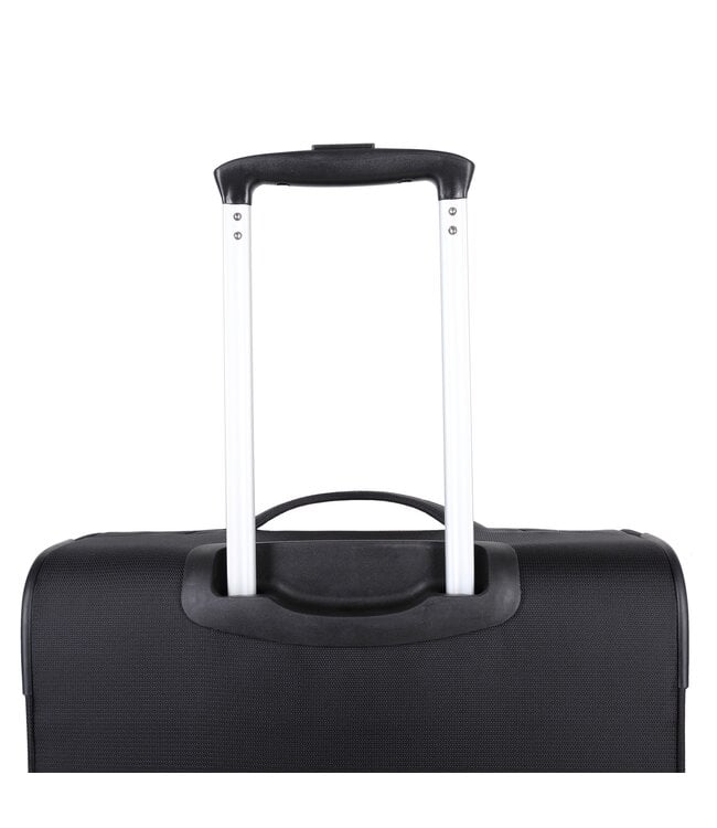 Decent D-Upright Handbagage koffer Zwart 55X35X20 CM