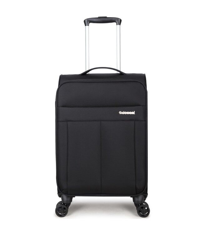 Decent D-Upright Handbagage koffer Zwart 55X35X20 CM
