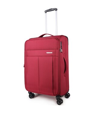Decent D-Upright Medium Koffer Rood 65L 66x40x27cm