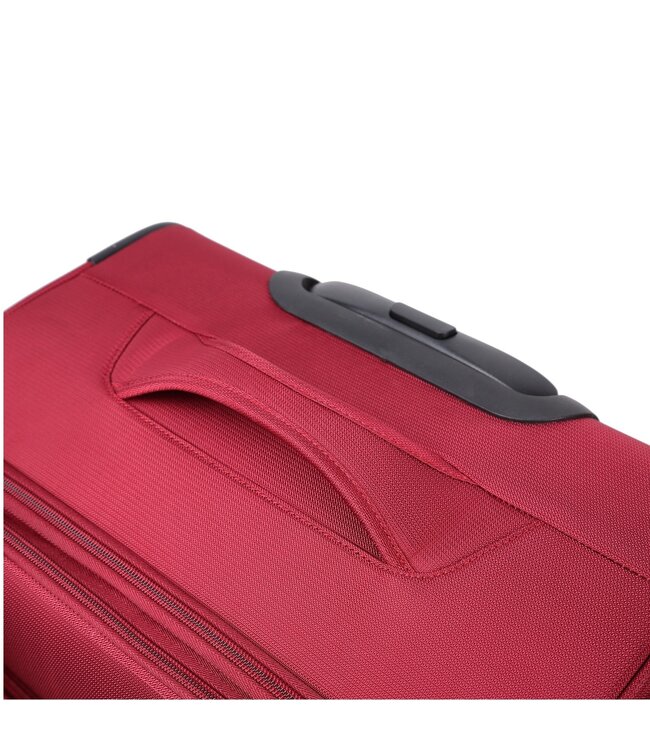 Decent D-Upright Handbagage Koffer Rood Tsa 34L 55x35x20cm