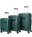 Decent Decent One-City Set de Valises Vert 76x51x31cm