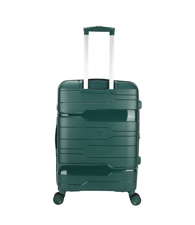 Decent One-City Koffer Medium Groen 72 Liter 67x47x28cm