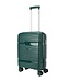 Decent One-City Handbagage Koffer Groen 36 Liter 55x38x20cm