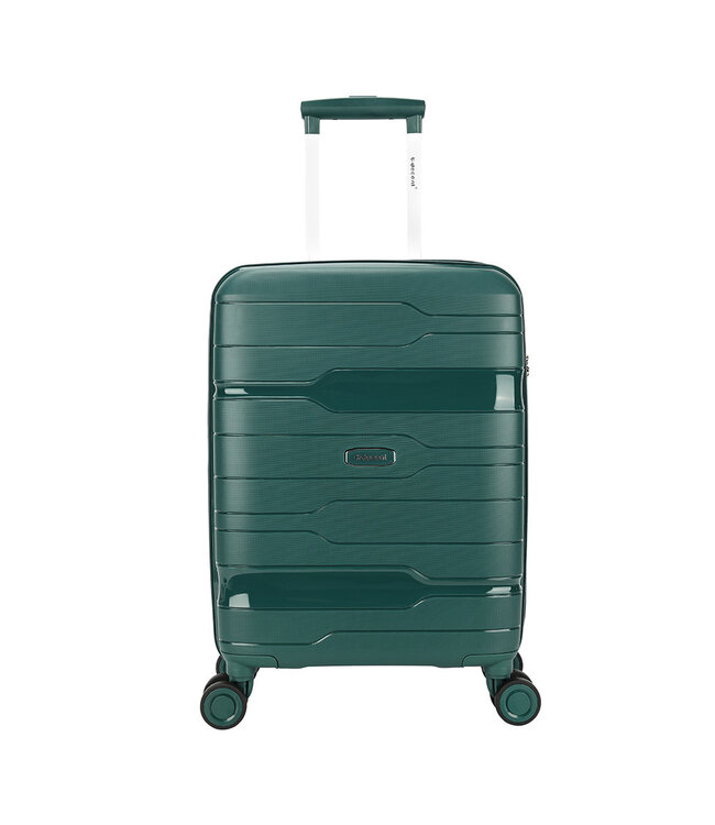 Decent One-City Handbagage Koffer Groen 36 Liter 55x38x20cm