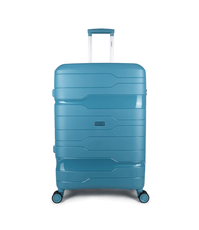 Decent One-City Koffer Groot Petrol 105 Liter 76x50x31cm