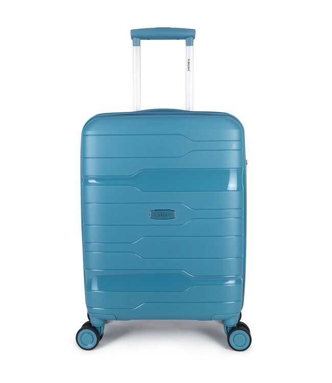 Decent One-City Handbagage Koffer Petrol 36 Liter 55x38x20cm