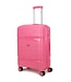 Decent One-City Roze Kofferset Inhoud 105, 72 en 36 Liter