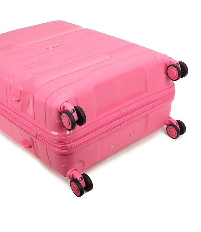 Decent One-City Roze Koffer Groot 105 Liter 76x50x31cm