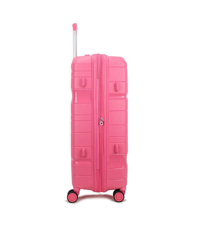 Decent One-City Roze Koffer Groot 105 Liter 76x50x31cm