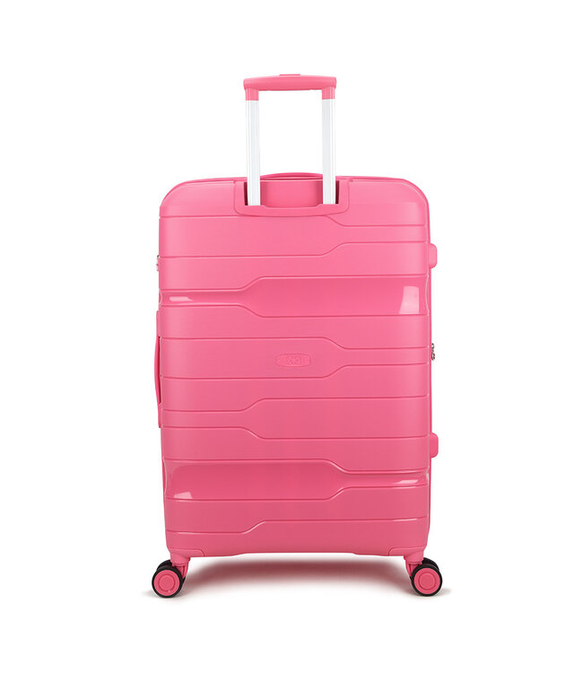 Decent One-City Roze Koffer Groot 105 Liter 76x50x31cm