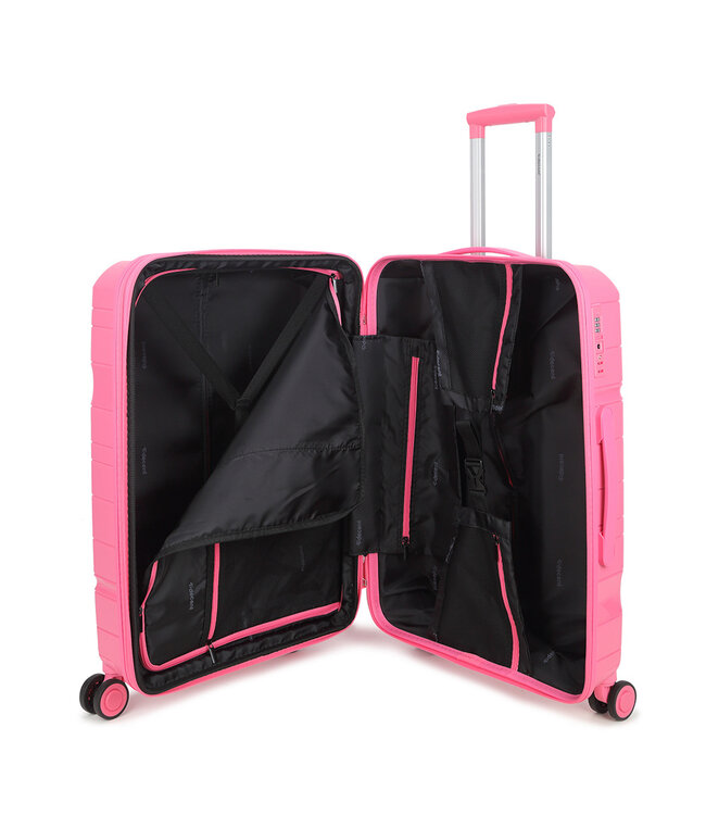 Decent One-City Koffer Medium Roze 72 Liter 67x47x28cm