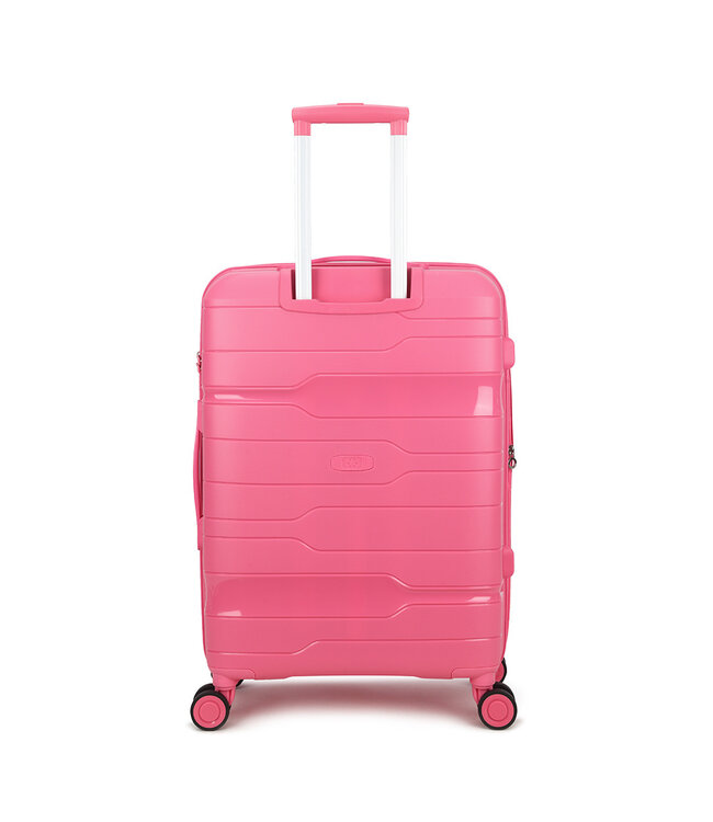 Decent One-City Koffer Medium Roze 72 Liter 67x47x28cm